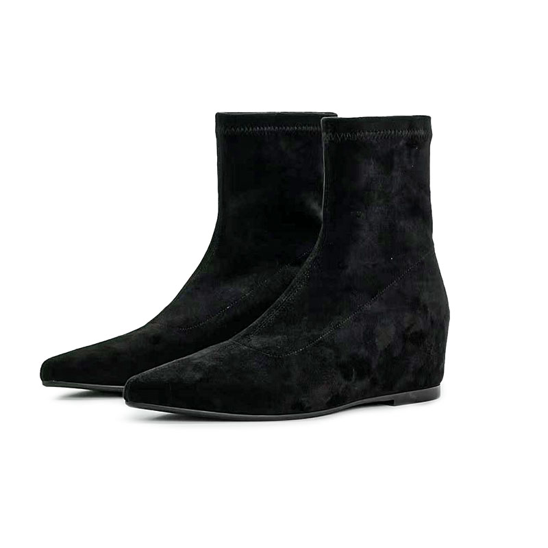 【大愿专享】早秋时尚平底尖头短靴51266