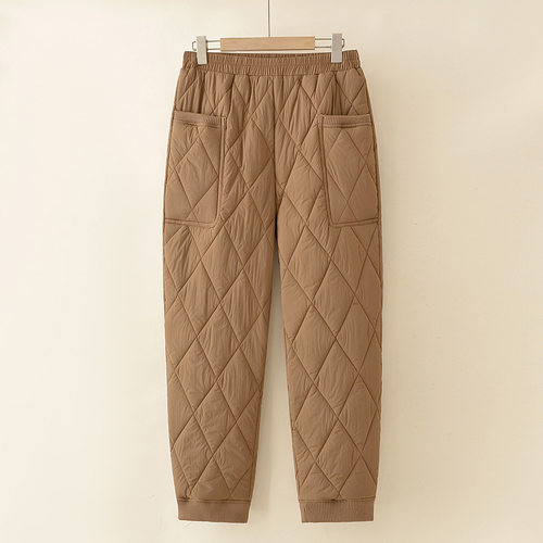 加厚宽松保暖老年人方便穿脱棉裤