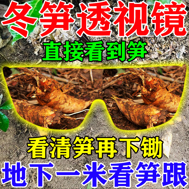 新款全自动冬笋探测器竹林找冬笋神器挖冬笋竹笋挖笋寻笋专用眼镜