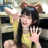 奶兔姬 呆呆狗 可爱犬耳cos漫展发箍毛绒耳朵仿真兽耳卡通头饰