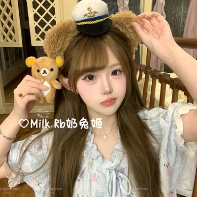 奶兔姬*水手达菲/ 可爱软妹发箍迪尼Duffy乐园拍照利器少女头饰