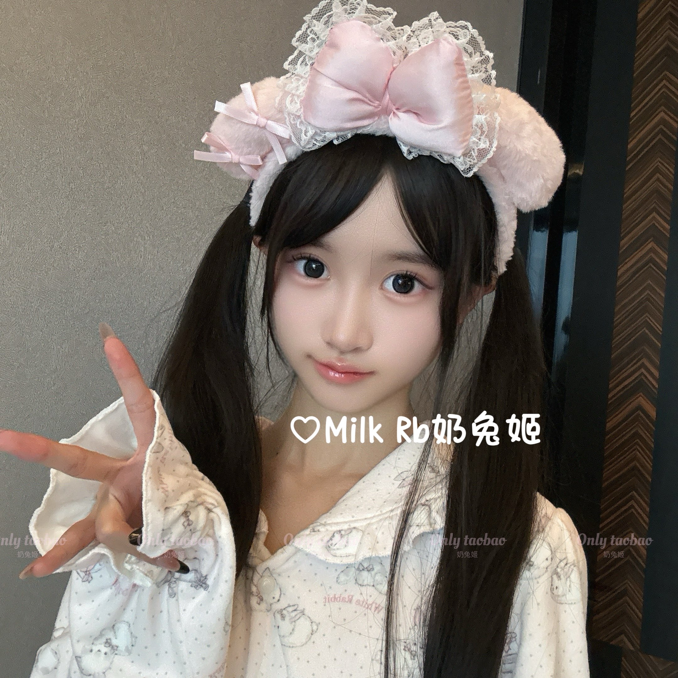 奶兔姬*芙蕾小美/ 可爱美乐蒂发箍蝴蝶结头饰毛绒萌洗脸发箍拍照,饰品/流行首饰/时尚饰品新,发饰,淘宝优惠券,粉丝福利购,淘宝优惠卷