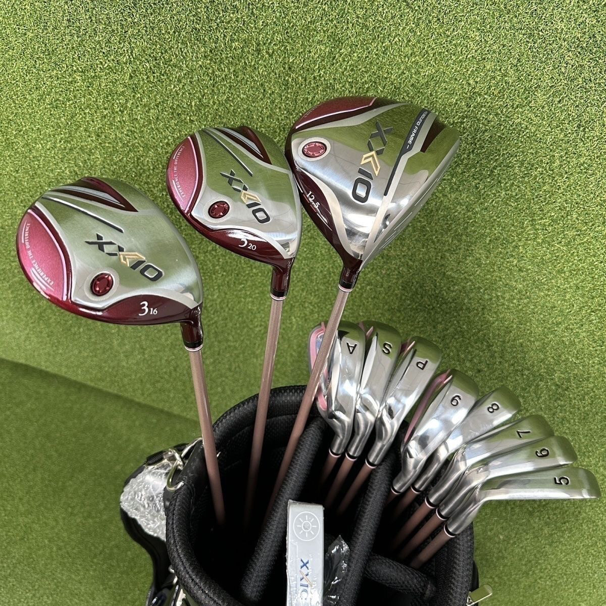 2023新款XX10高尔夫球杆铁杆组杆女士MP1200全套易打远距GOLF球杆