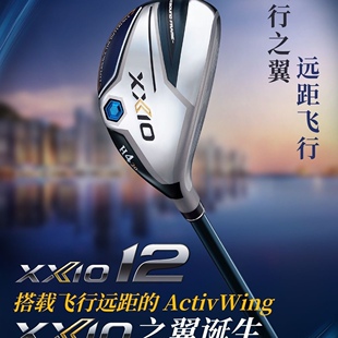 XXIO/XX10 高尔夫球杆男士 高尔夫铁木杆golf小鸡腿 mp1200混合杆