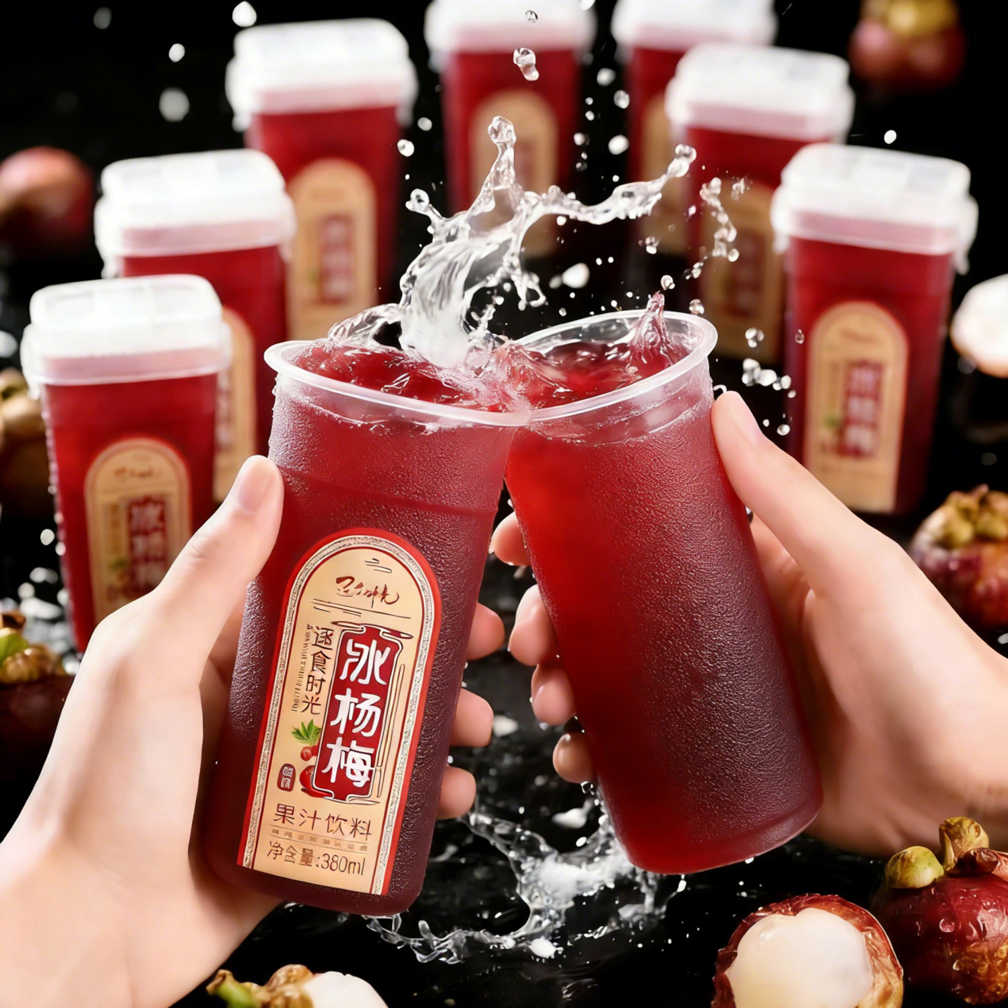 中国农科院杨梅汁传统熬制聚会解腻夏季果汁饮料清爽解渴酸甜果汁