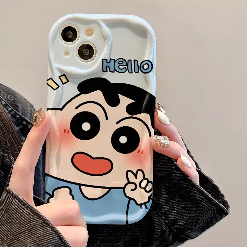 三星s23ultra手机壳卡通蜡笔小新