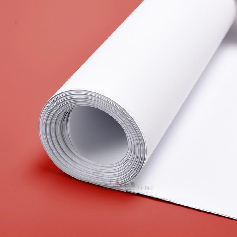 全开大白纸培训用大张白纸贴墙儿童画画纸打版纸学生绘画手抄报纸