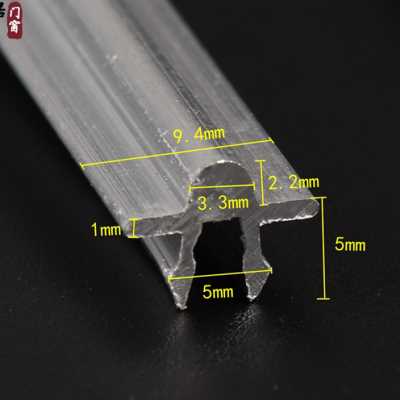 塑钢门窗滑轨铝轨窗户轨道推拉窗移窗移门滑轮凸槽下轨道修复配件 基础建材 导轨 原图主图