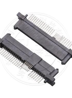 SAS29P母座180单排直插带柱