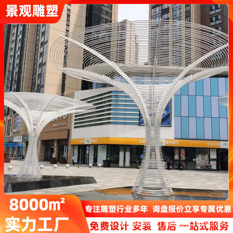 不锈钢雕塑动物鹿大型几何镜面水景观园雕塑城市园林艺术景观摆件