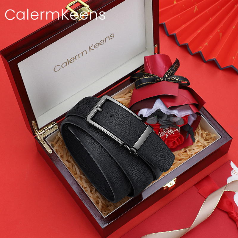 CalermKeens针扣男士腰带