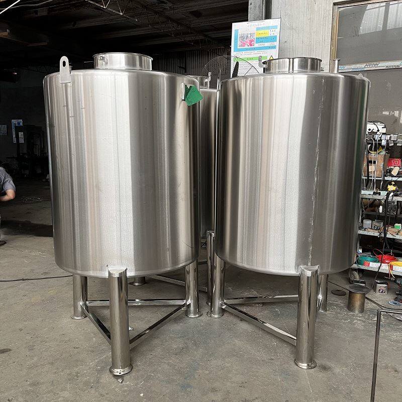 不锈钢压力真空罐储存罐立式304不锈钢储罐 化学储液罐加热可移动