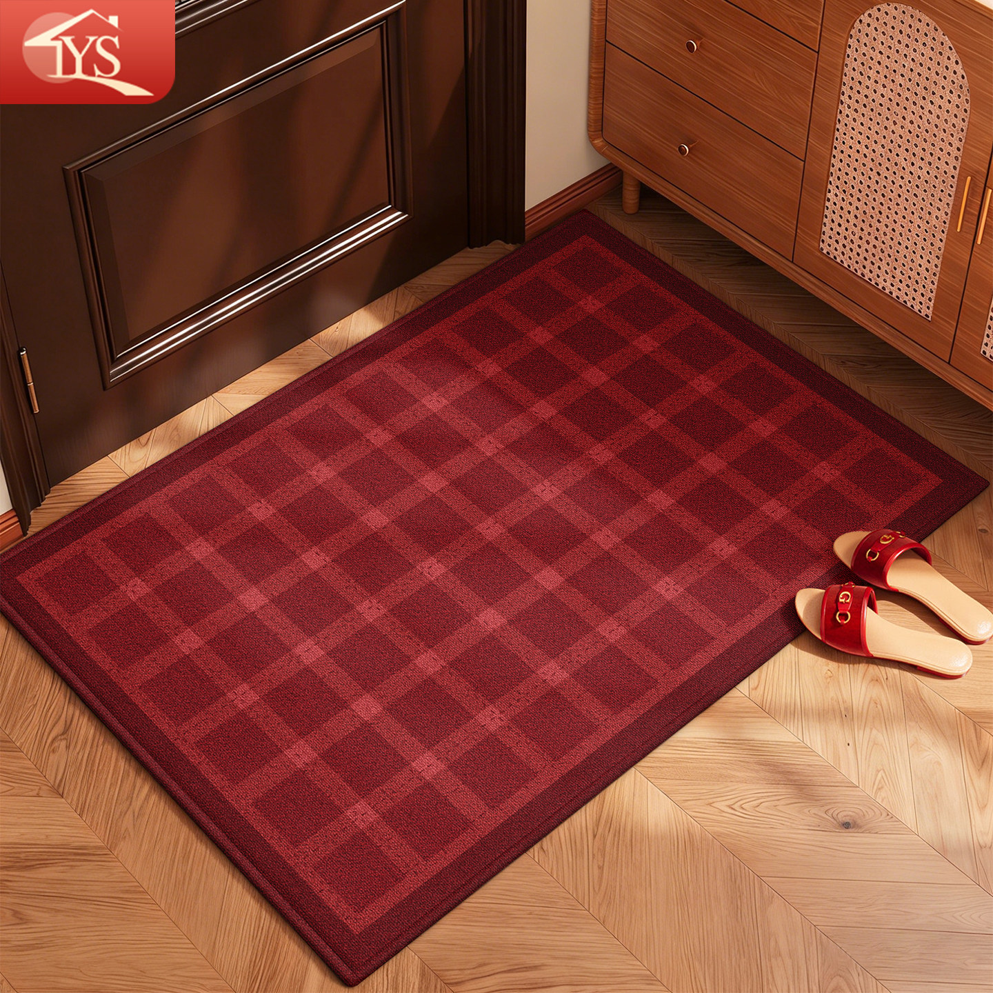 入户门垫地垫新款红色高端家用脚垫进门室内门口专用玄关地毯门垫,居家布艺,入户地垫,淘宝优惠券,粉丝福利购,淘宝优惠卷