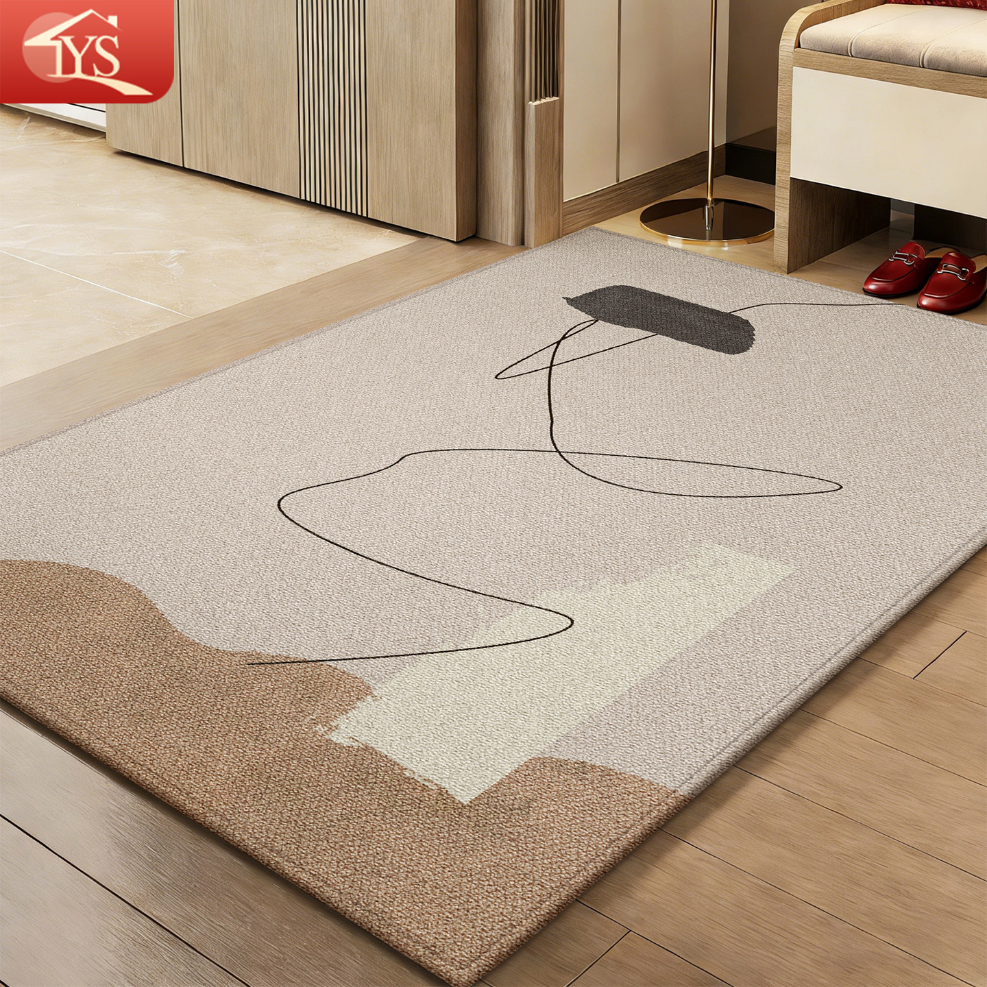 2026年新款入户门垫进门门垫防滑地垫毯高端门口玄关可裁剪脚踏垫,居家布艺,入户地垫,淘宝优惠券,粉丝福利购,淘宝优惠卷