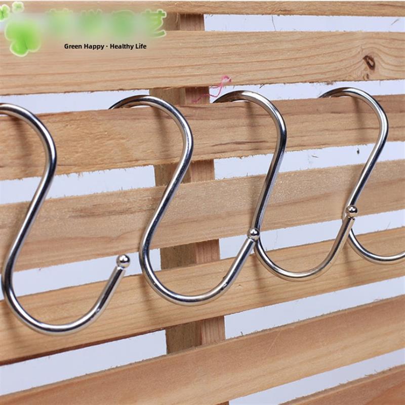 S挂钩 不锈钢挂钩 S型挂勾 S形钩 厨房挂钩子 万用多功能