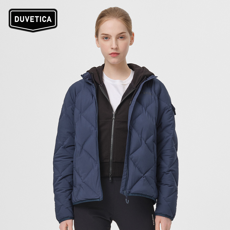 DUVETICA男女同款立领羽绒服