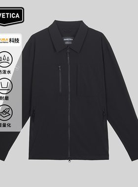 DUVETICA 春夏男士户外软壳衣耐磨百搭衬衫式夹克VUWJ11341