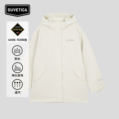 DUVETICA女GORE-TEX 2L黑标三合一防水防风羽绒夹克VDDJ13045