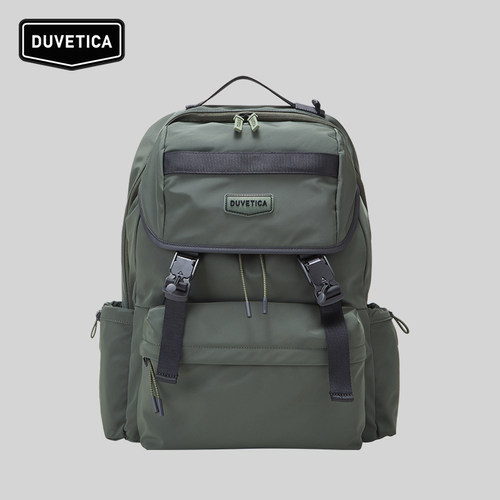 大容量翻盖背包双肩包DUVETICA