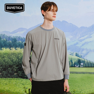 男女情侣户外凉感舒适训练上衣弹性运动长袖 DUVETICA VXTRB0143