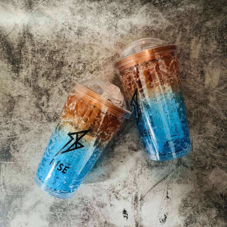 r1se同款破晓色周边杯子水杯冰杯应援闪电何洛洛周震南超新运动会