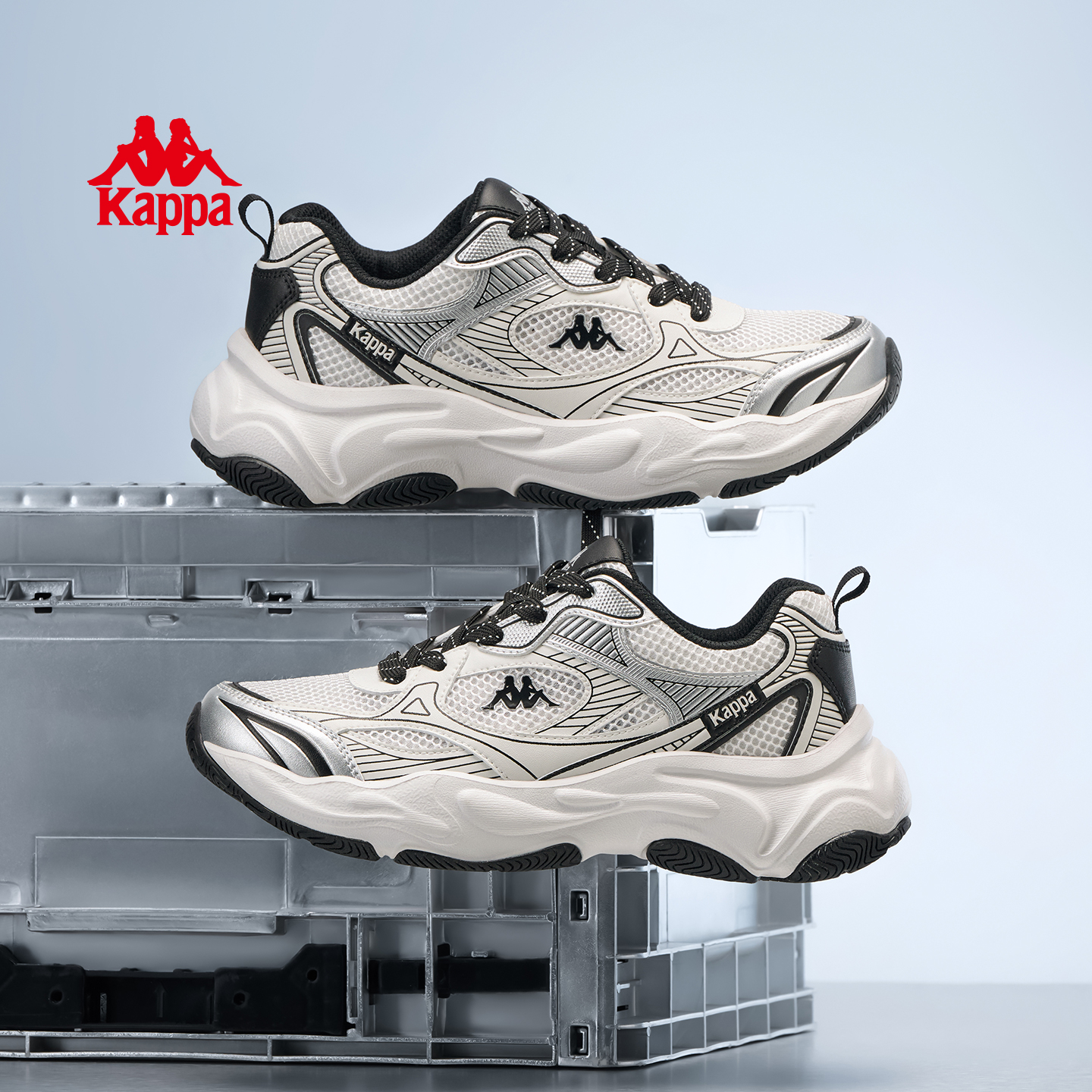 Kappa复古运动鞋男款2025新款