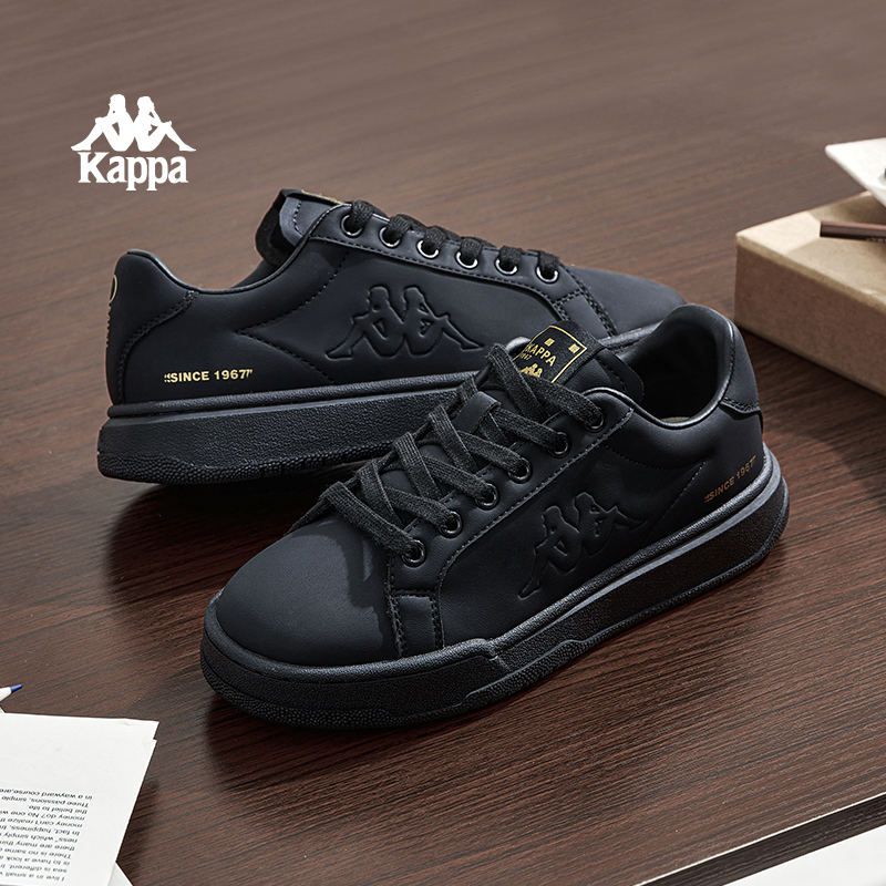 Kappa黑色板鞋男2025新款