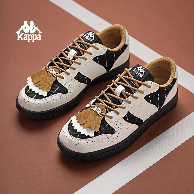 Kappa复古休闲板鞋女款秋季新款