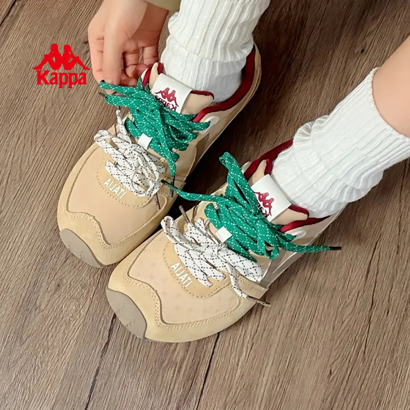 Kappa复古芭蕾德训鞋薄底休闲鞋