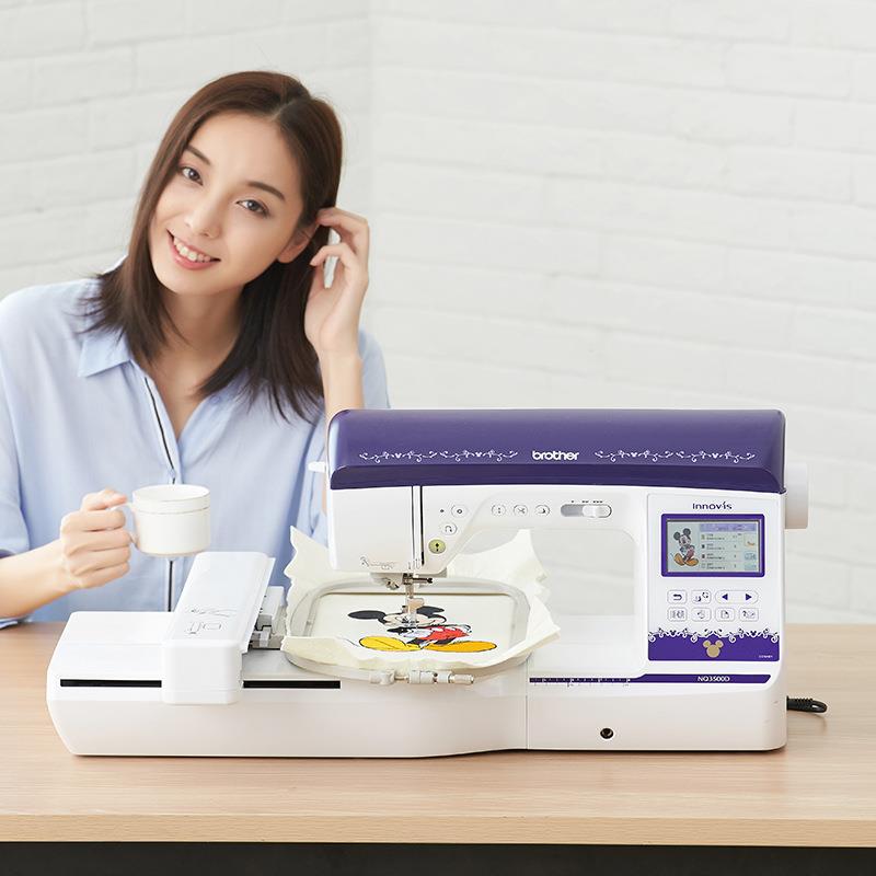 兄弟牌NQ3500D卡通电脑绣花缝纫机 电脑缝纫机 多功能缝纫机