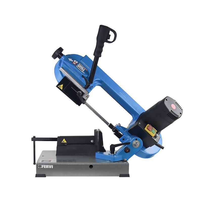 不锈钢管带锯机钢材小型家用45度角多功能带锯机方管手提切垒德株