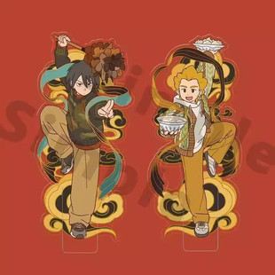 罗小黑战记周边年年岁岁门神亚克力立牌小黑鹿野甲乙卡通收藏纪念