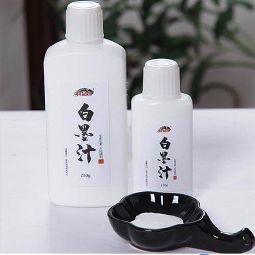 工地放线专用白墨汁施工大瓶大容量工程弹线专用白色墨汁书法墨水