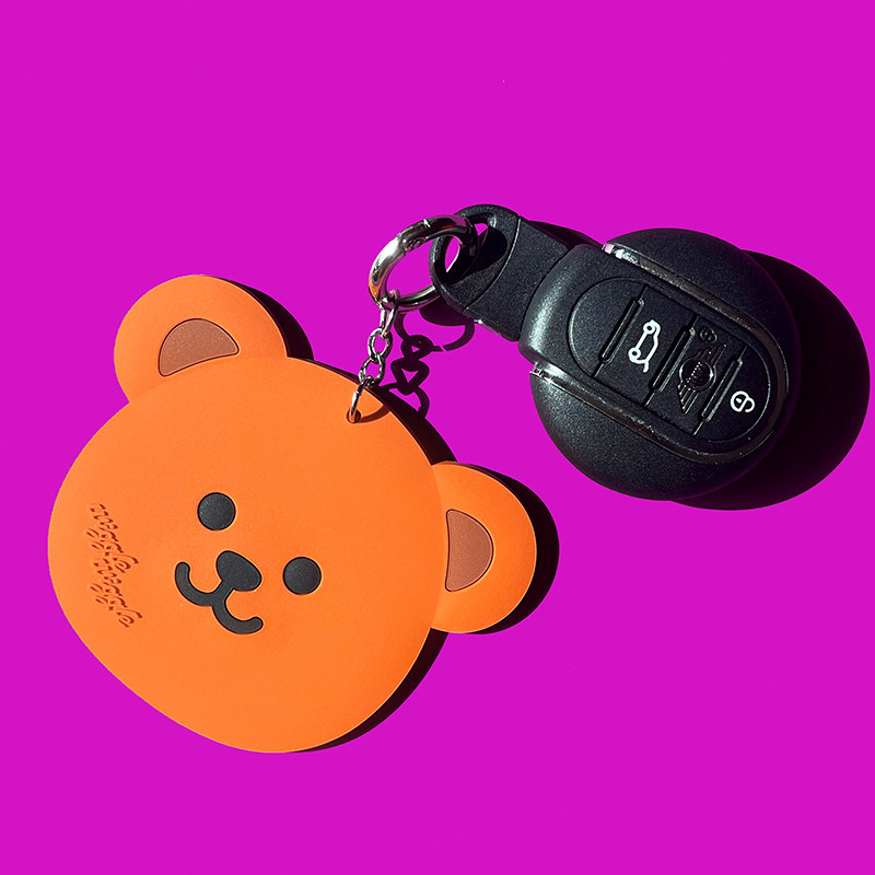 wiggle wigglePVC大号软钥匙扣书包挂件可爱复古ins笑脸花钥匙链,节庆用品/礼品,钥匙扣,淘宝优惠券,粉丝福利购,淘宝优惠卷