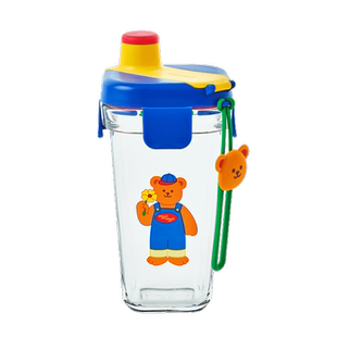 wigglewiggle&Glasslock玻璃水杯咖啡杯牛奶杯大容量便携高颜值