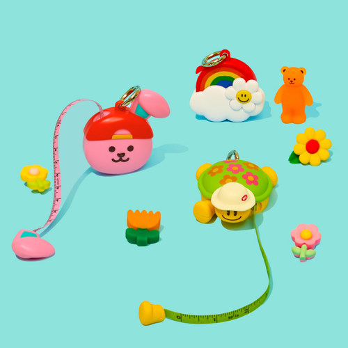 wiggle可爱卡通卷尺高颜值尺子