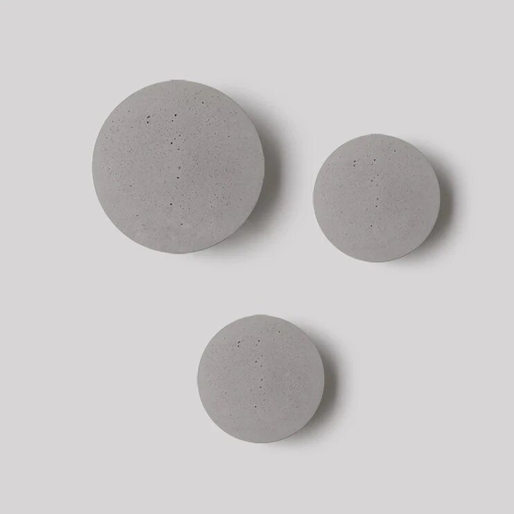 北欧后现代工业风水泥壁灯