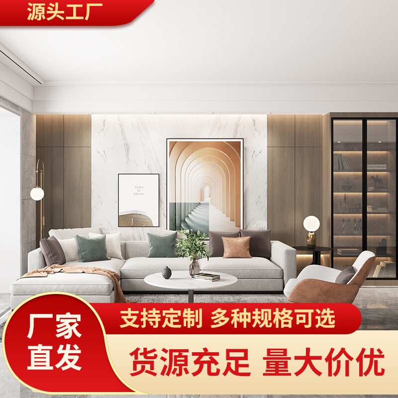 现代转角沙发组合样板房酒店接待处皮布沙发椅会所客厅家具可工厂
