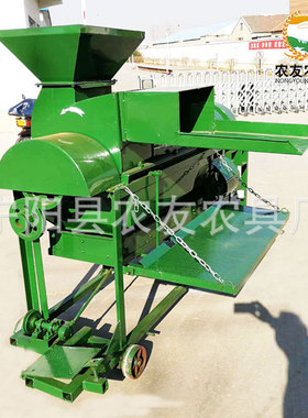 河北玉米脱粒机柴电两用玉米脱粒机黄豆打粒机PTO版高粱脱粒机