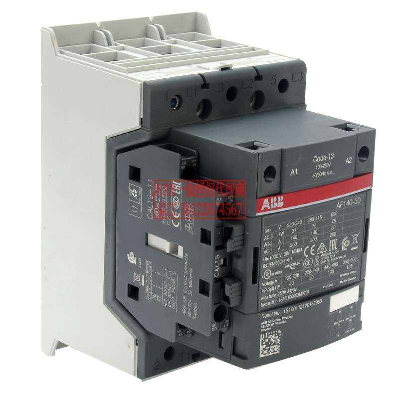 ABB接触器AF265-30-11-13 100-250V 订货号 1SFL547002R1311