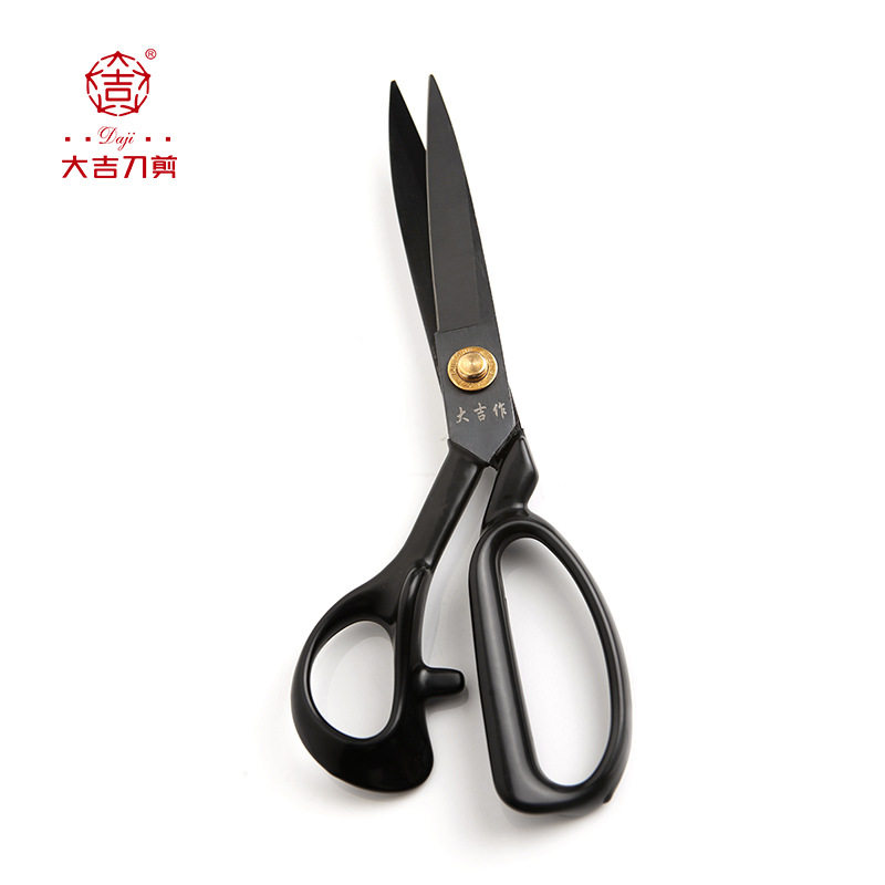 大吉作裁缝专用剪刀服装皮革剪裁布左手缝纫家用大剪子工业用批发