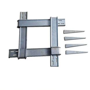 厂家现货批发新型方柱扣加固件方柱紧固件抱箍件方柱卡方圆扣