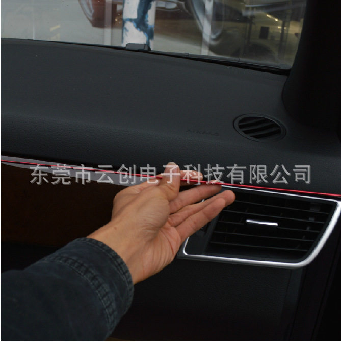 适用于奔驰 ML级 GL级 中控台装饰条 ML GL 320 350 400内饰改装