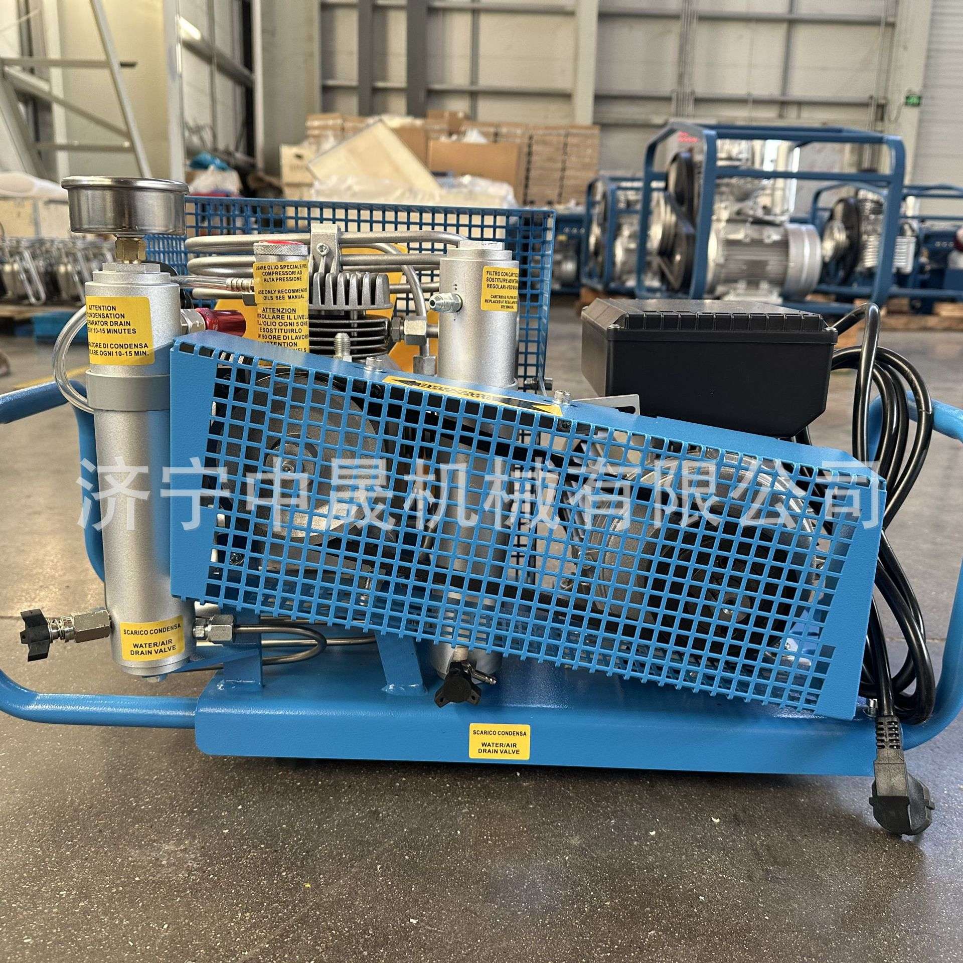 供应空气充填泵 矿山救护RZX100空气充填泵 高压空气压缩机