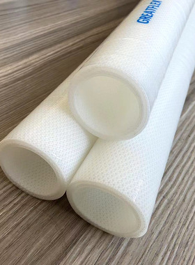 GREATFLEX白色卫生级FDA蒸汽硅胶食品级316L夹布软管FP40厂家