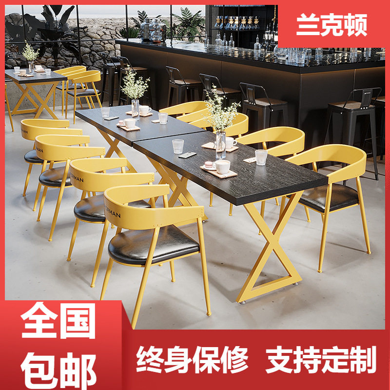 会议桌长桌简约现代办公桌椅组合小型会议室洽谈桌长条桌子工作台