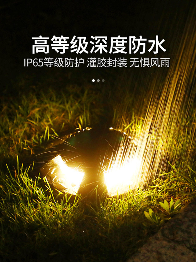 侧发光LED户外防水地埋灯