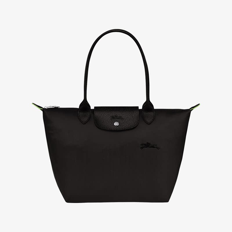 longchamp珑骧le pliage长柄可折叠饺子包手提单肩包中号男女同款