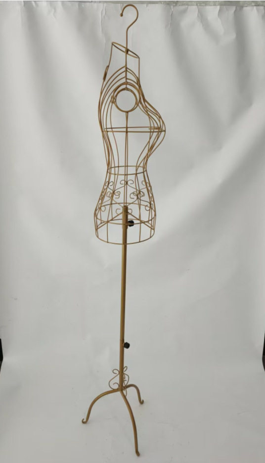 铁艺挂钩衣架衣帽架铁艺衣钩铁艺服装展示架人体衣架衣模吊衣架