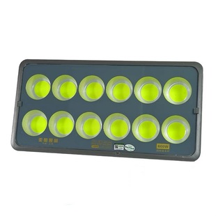 亚明照明光效强LED投光灯500W600W1000W工地射灯探照灯大眼灯